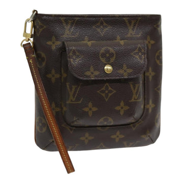 LOUIS VUITTON Monogram Partition Pouch M51901 LV Auth 85194