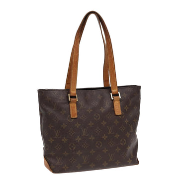 LOUIS VUITTON Monogram Cabas Piano Tote Bag M51148 LV Auth 85238