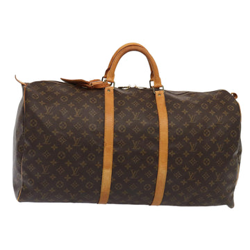 LOUIS VUITTON Monogram Keepall 60 Boston Bag M41422 LV Auth 85275