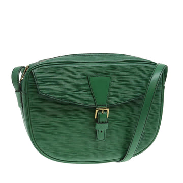 LOUIS VUITTON Epi Jeune Fille MM Shoulder Bag Green M52154 LV Auth 85305