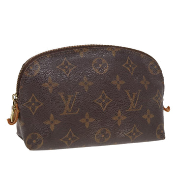 LOUIS VUITTON Monogram Pochette Cosmetic PM Cosmetic Pouch M47515 LV Auth 85324