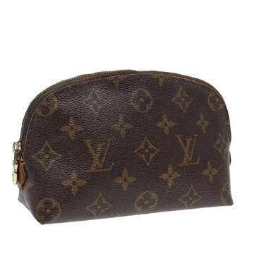 LOUIS VUITTON Monogram Pochette Cosmetic PM Cosmetic Pouch M47515 LV Auth 85325