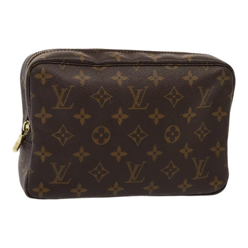 LOUIS VUITTON Monogram Trousse Toilette 23 Clutch Bag M47524 LV Auth 85327