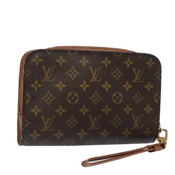 LOUIS VUITTON Monogram Orsay Clutch Bag M51790 LV Auth 85499