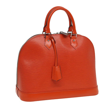 LOUIS VUITTON Epi Alma PM Hand Bag Orange Pimon M40623 LV Auth 85500A