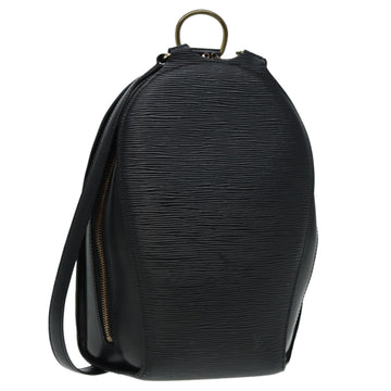 LOUIS VUITTON Epi Mabillon Backpack Black M52232 LV Auth 85515