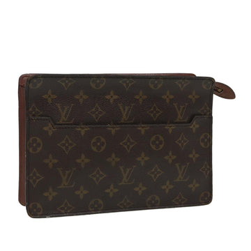 LOUIS VUITTON Monogram Pochette Homme Clutch Bag M51795 LV Auth 85555