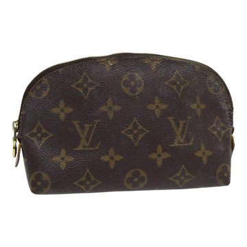 LOUIS VUITTON Monogram Pochette Cosmetic PM Cosmetic Pouch M47515 LV Auth 85558