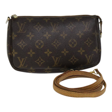 LOUIS VUITTON Monogram Pochette Accessoires Pouch M51980 LV Auth 85568