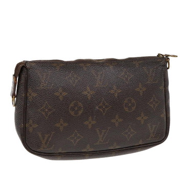 LOUIS VUITTON Monogram Pochette Accessoires Pouch M51980 LV Auth 85569