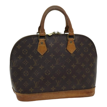 LOUIS VUITTON Monogram Alma Hand Bag M51130 LV Auth 85595