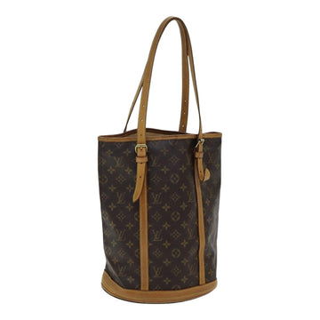 LOUIS VUITTON Monogram Bucket GM Shoulder Bag M42236 LV Auth 85603