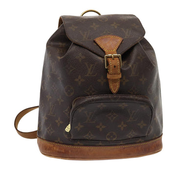 LOUIS VUITTON Monogram Montsouris MM Backpack M51136 LV Auth 85606