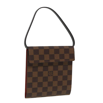 LOUIS VUITTON Damier Ebene CD Case LV Auth 85648