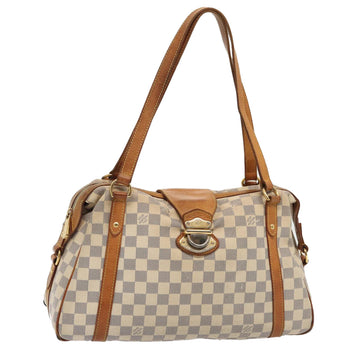 LOUIS VUITTON Damier Azur Stresa PM Tote Bag M51188 LV Auth 85731