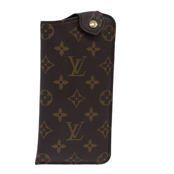 LOUIS VUITTON Monogram Etui Lunette MM Glasses Case M66544 LV Auth 85740