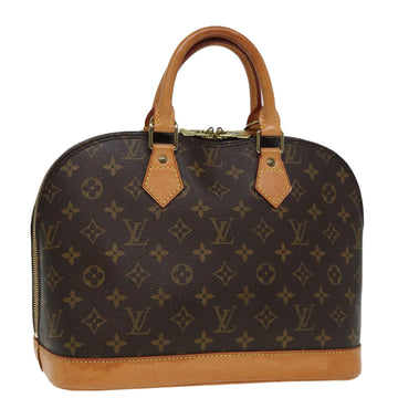 LOUIS VUITTON Monogram Alma Hand Bag M51130 LV Auth 85825