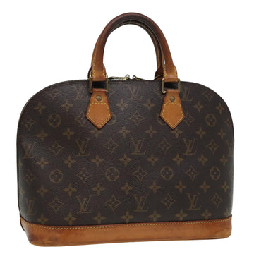 LOUIS VUITTON Monogram Alma Hand Bag M51130 LV Auth 85843