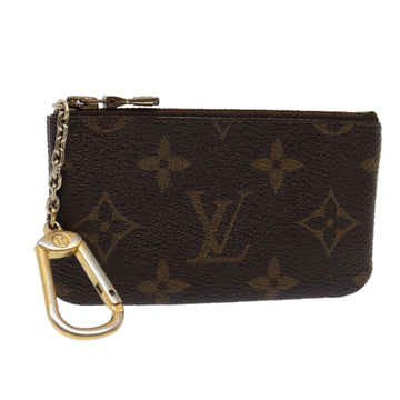 LOUIS VUITTON Monogram Pochette Cles Coin Purse M62650 LV Auth 85885