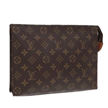 LOUIS VUITTON Monogram Poche Toilette 26 Pouch M47542 LV Auth 85909