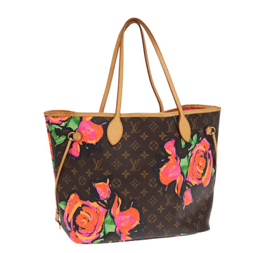 LOUIS VUITTON Monogram Rose Neverfull MM Tote Bag M48613 LV Auth 85918A