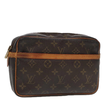 LOUIS VUITTON Monogram Compiegne 23 Clutch Bag M51847 LV Auth 85921