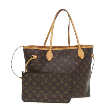 LOUIS VUITTON Monogram Neverfull MM Tote Bag M40156 LV Auth 85935