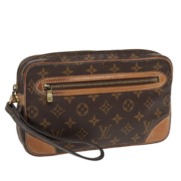 LOUIS VUITTON Monogram Marly Dragonne GM Clutch Bag M51825 LV Auth 85956