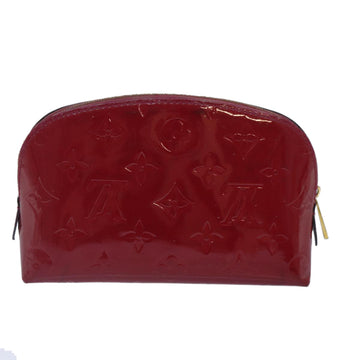 LOUIS VUITTON Monogram Vernis Pochette Cosmetic Pouch M90009 LV Auth 86031