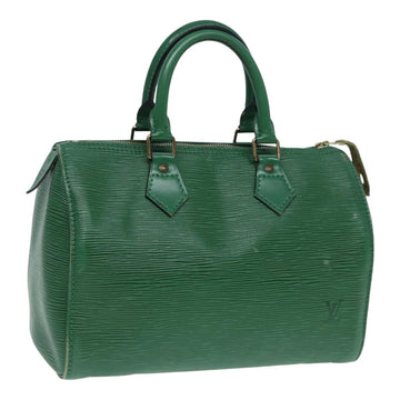 LOUIS VUITTON Epi Speedy 25 Hand Bag Borneo Green M43014 LV Auth 86062