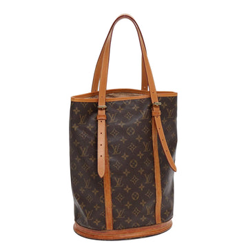 LOUIS VUITTON Monogram Bucket GM Shoulder Bag M42236 LV Auth 86116