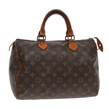 LOUIS VUITTON Monogram Speedy 30 Hand Bag M41526 LV Auth 86139