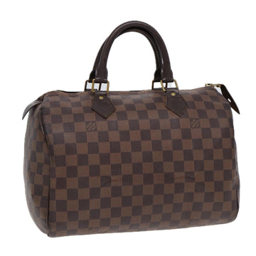 LOUIS VUITTON Damier Ebene Speedy 30 Hand Bag N41364 LV Auth 86242