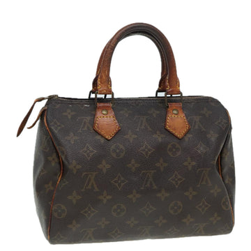 LOUIS VUITTON Monogram Speedy 25 Hand Bag M41528 LV Auth 86244