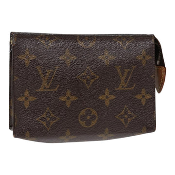 LOUIS VUITTON Monogram Poche Toilette 15 Pouch M47546 LV Auth 86290