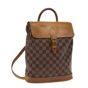 LOUIS VUITTON Damier Ebene Arlucan Backpack N99038 LV Auth 86351