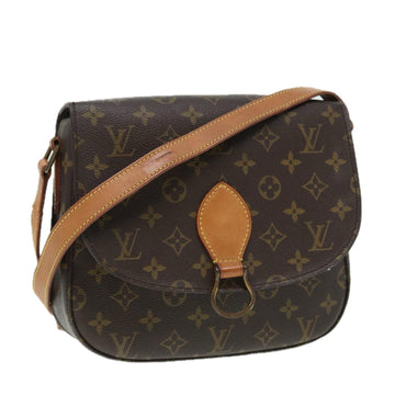 LOUIS VUITTON Monogram Saint Cloud GM Shoulder Bag M51242 LV Auth 86358