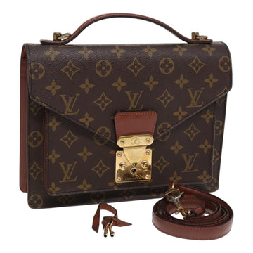 LOUIS VUITTON Monogram Monceau 26 Shoulder Bag M51187 LV Auth 86375