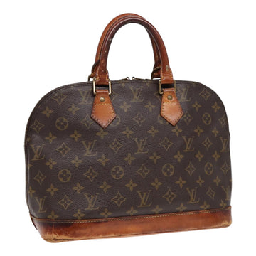 LOUIS VUITTON Monogram Alma Hand Bag M51130 LV Auth 86379