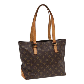 LOUIS VUITTON Monogram Cabas Piano Tote Bag M51148 LV Auth 86398