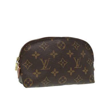 LOUIS VUITTON Monogram Pochette Cosmetic PM Cosmetic Pouch M47515 LV Auth 86458