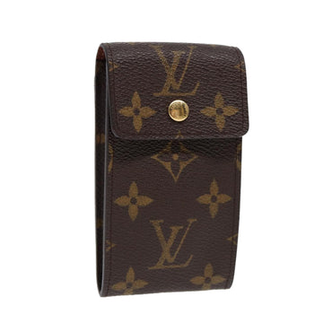 LOUIS VUITTON Monogram Porte Cles Badge Pouch M60048 LV Auth 86478