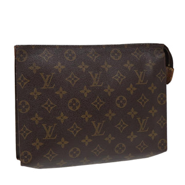 LOUIS VUITTON Monogram Poche Toilette 26 Pouch M47542 LV Auth 86484