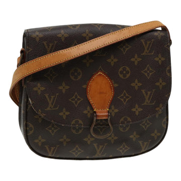 LOUIS VUITTON Monogram Saint Cloud GM Shoulder Bag M51242 LV Auth 86502