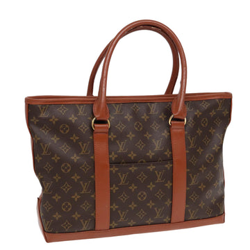 LOUIS VUITTON Monogram Sac Weekend PM Tote Bag M42425 LV Auth 86541