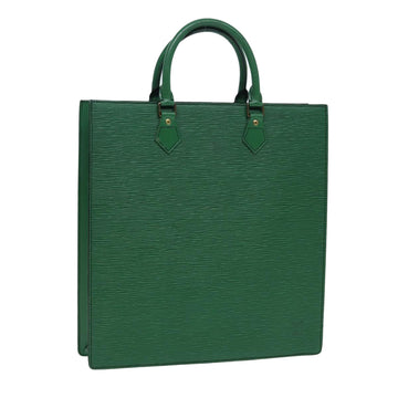 LOUIS VUITTON Epi Sac Plat Hand Bag Green M59084 LV Auth 86577