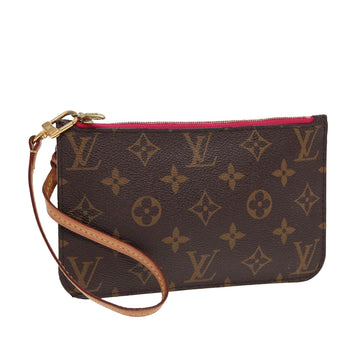 LOUIS VUITTON Monogram Neverfull PM Pouch LV Auth 86633