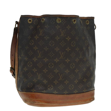 LOUIS VUITTON Monogram Noe Shoulder Bag M42224 LV Auth 86680