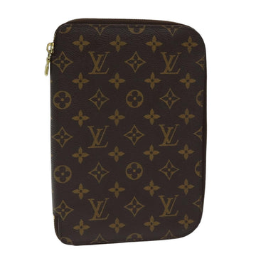 LOUIS VUITTON Monogram Note Cover LV Auth 86690