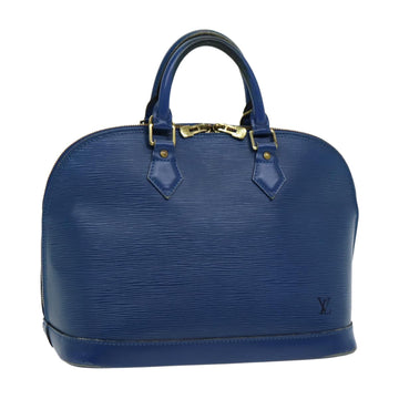 LOUIS VUITTON Epi Alma Hand Bag Toledo Blue M52145 LV Auth 86716